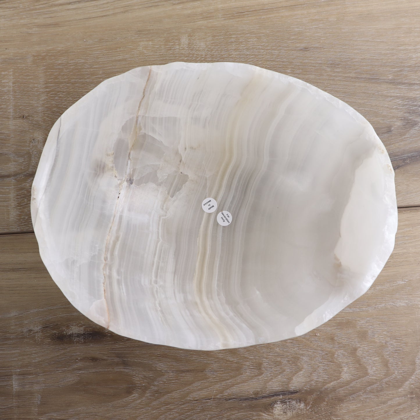 Mexican Onyx/Calcite Bowl 10"