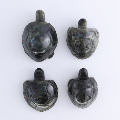 Labradorite Turtles Set of 4 - Expert Wholesale and Supplier of Wholesale Crystals & Bulk Gemstones, ["Labradorite","Madagascar","turtle","Turtles"]