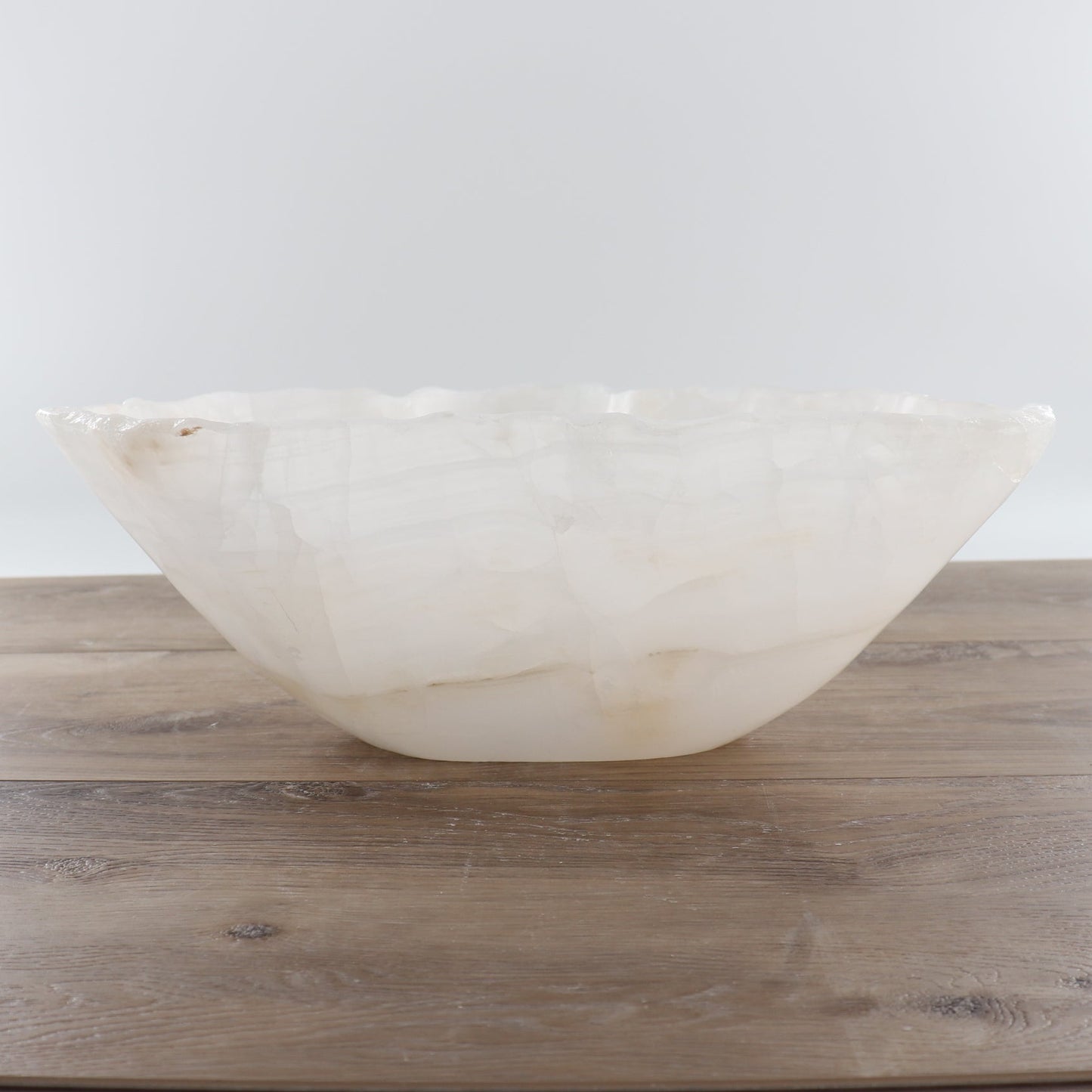 Mexican Onyx/Calcite Bowl 14"
