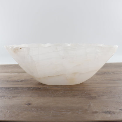 Mexican Onyx/Calcite Bowl 14"