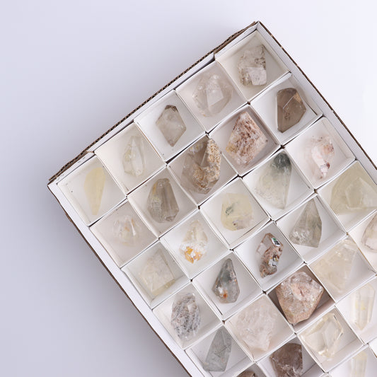 Quartz with Inclusions Feeforms Set of 35