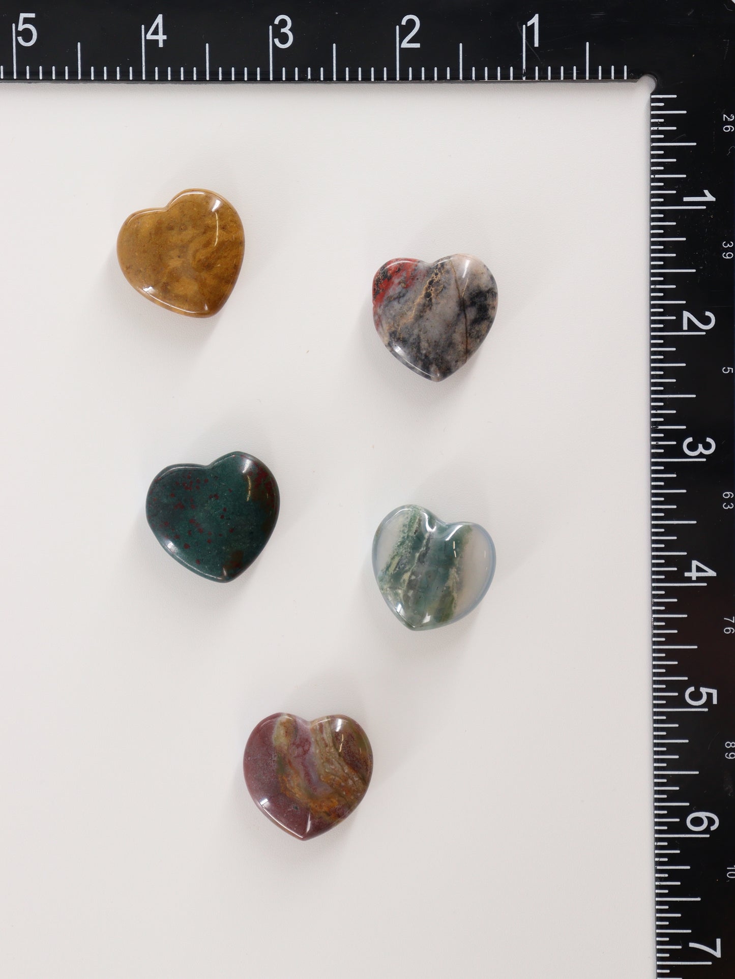 1/2kg Ocean Jasper Hearts - Expert Supplier of Wholesale Crystals & Bulk Gemstones