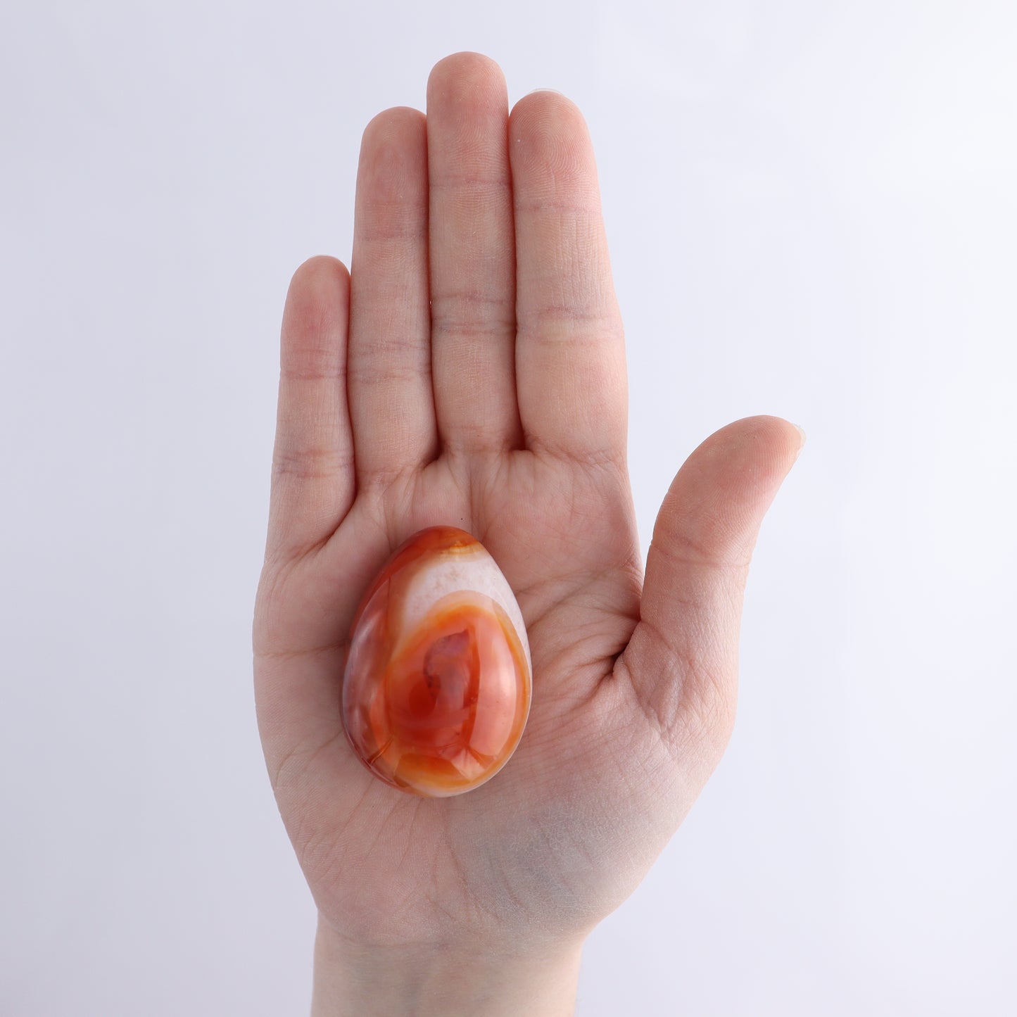 Carnelian Eggs Flat of 20 - Expert Wholesale and Supplier of Wholesale Crystals & Bulk Gemstones, ["carnelian","Eggs","Madagascar"]