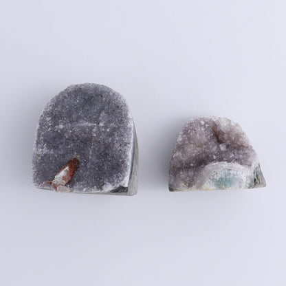 Uruguay Amethyst Cut Base Set of 8 - Expert Wholesale and Supplier of Wholesale Crystals & Bulk Gemstones, ["Amethyst","Cut Base","Uruguay"]