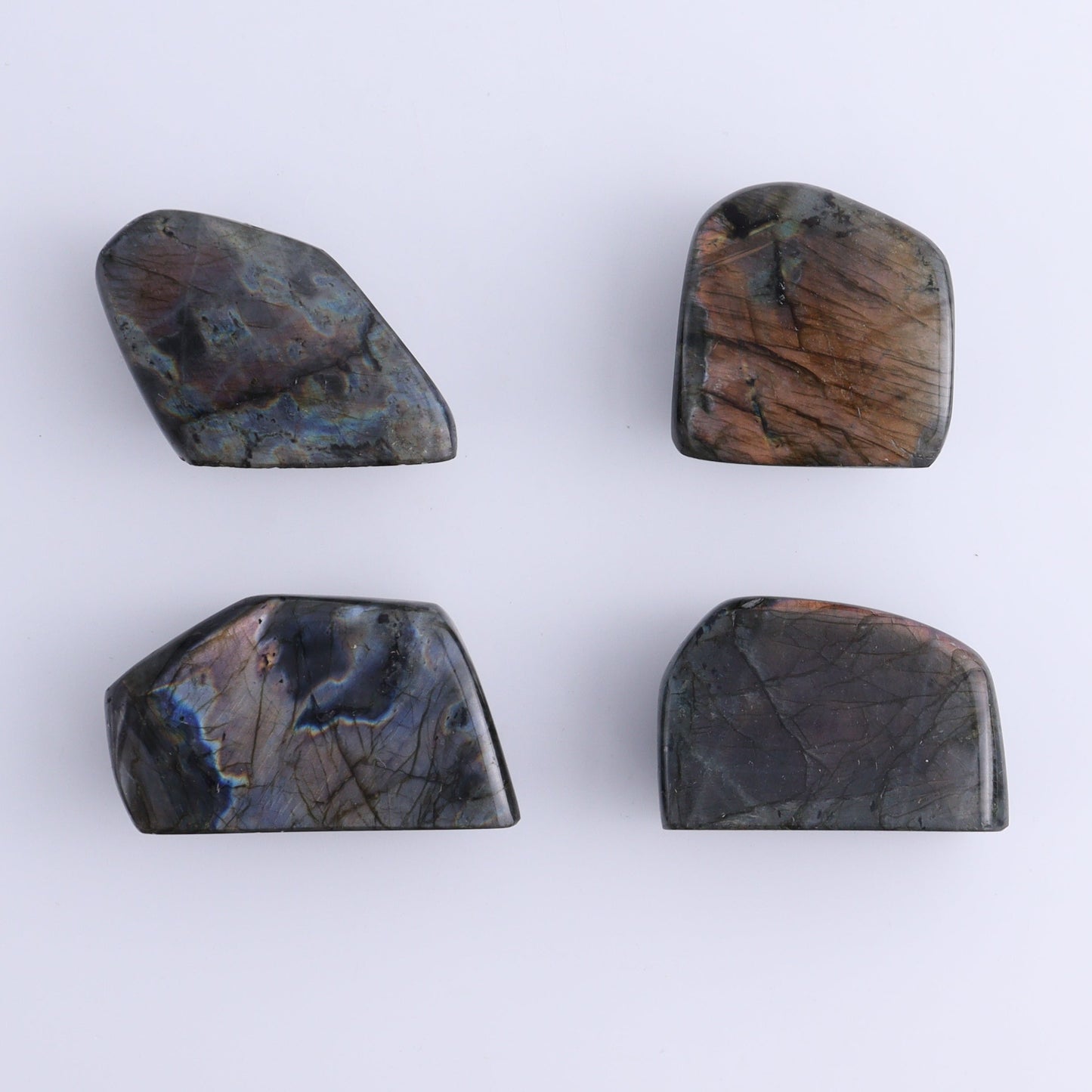 Labradorite Freeform Set of 24 - Expert Wholesale and Supplier of Wholesale Crystals & Bulk Gemstones, ["Freeforms","Labradorite","Madagascar"]