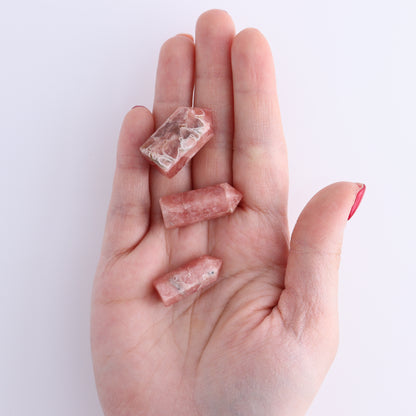 Rhodochrosite Towers Set of 8 - Expert Wholesale and Supplier of Wholesale Crystals & Bulk Gemstones, ["Argentina","Rhodochrosite","Towers"]