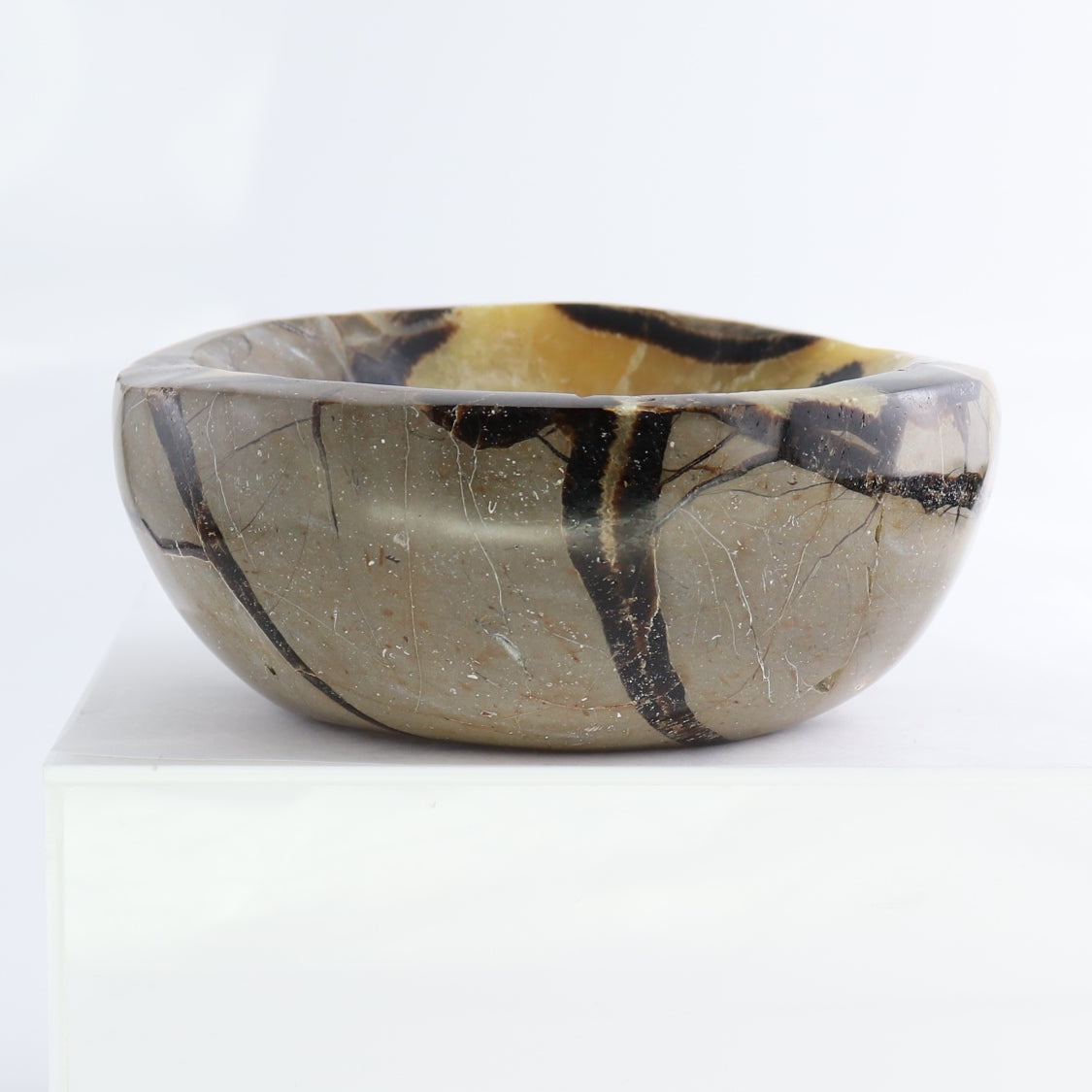 Septarian Bowl 5" | Mi Esperanza Minerals | Supplier of Crystals and Onyx
