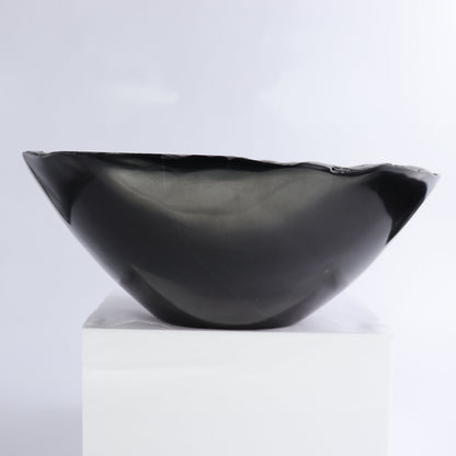 One Black Marble Bowl - Expert Wholesale and Supplier of Wholesale Crystals & Bulk Gemstones, ["Black Marble","bowl","Bowls","Marble","Mexico"]