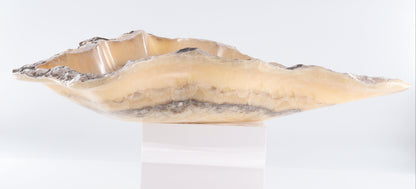 Mexican Onyx/Calcite Bowl - Expert Wholesale and Supplier of Wholesale Crystals & Bulk Gemstones, ["Bowls","Calcite","Mexico","onyx"]