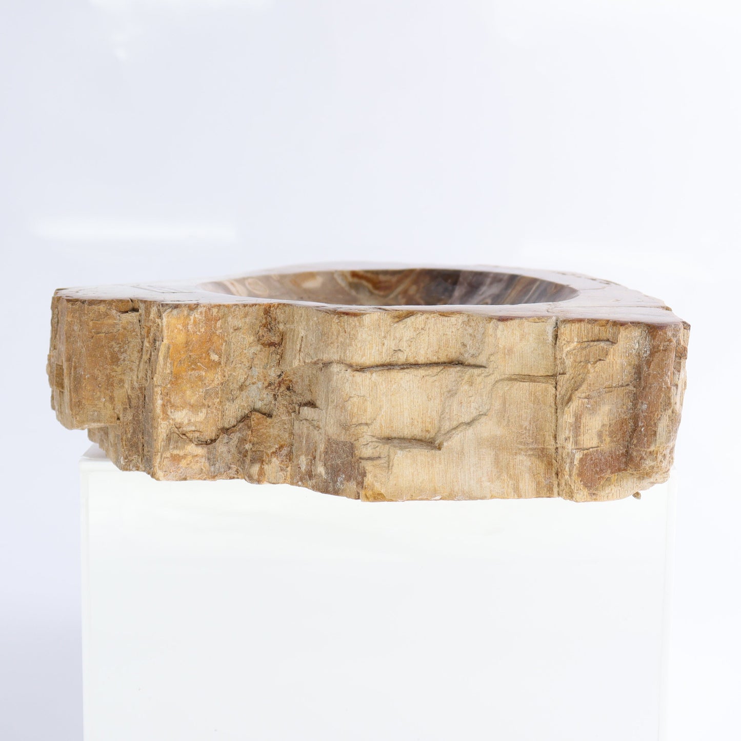 Petrified Wood Bowls Set of 2 - Expert Wholesale and Supplier of Wholesale Crystals & Bulk Gemstones, ["Bowls","Indonesia","Petrified Wood"]