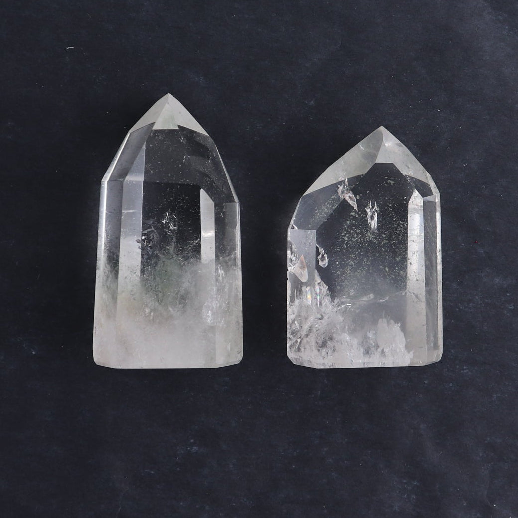 Quartz Towers Set of 12 - Expert Wholesale and Supplier of Wholesale Crystals & Bulk Gemstones, ["Brazil","Clear Quartz","Points","Quartz","Towers"]