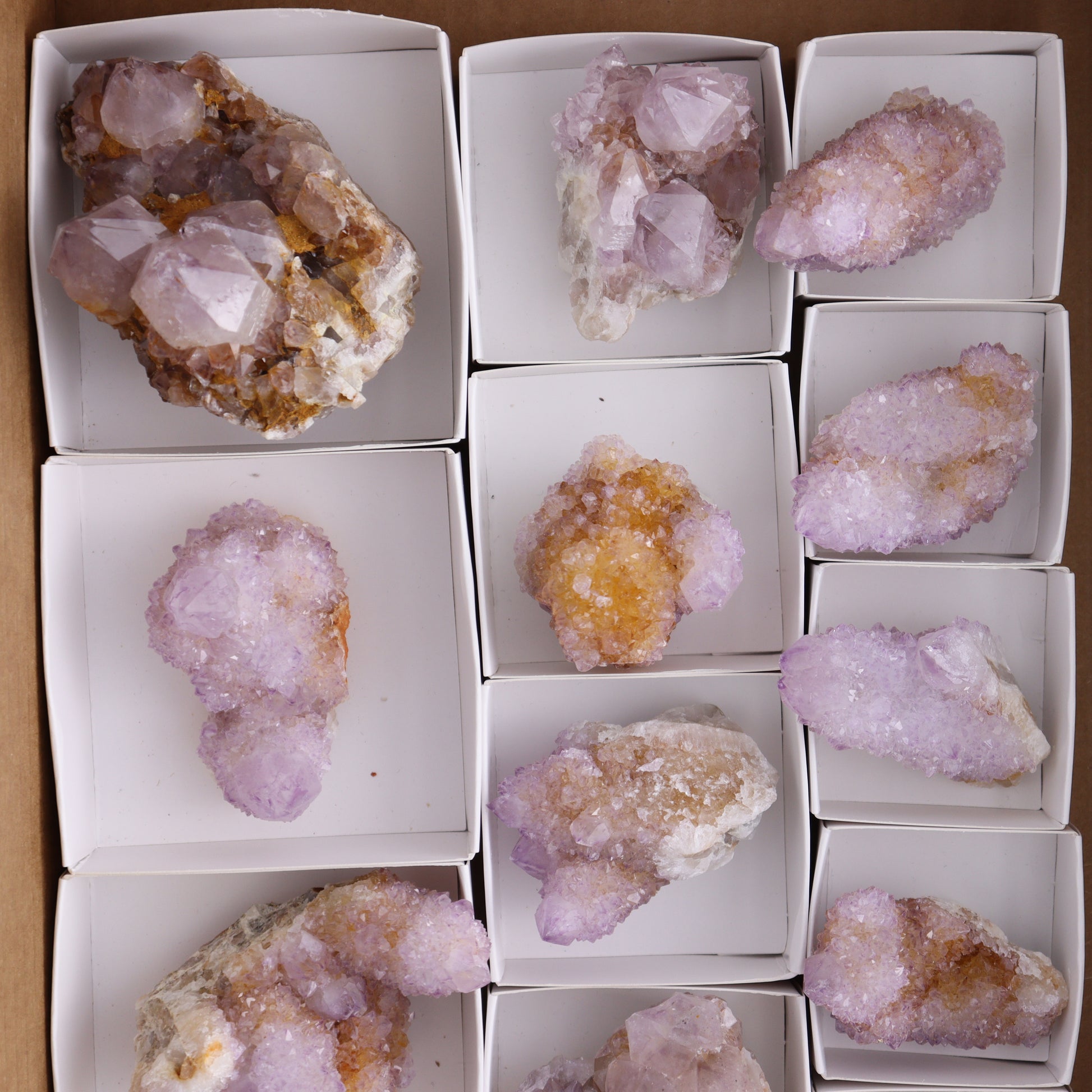 Cactus Quartz Set of 12 - Expert Wholesale and Supplier of Wholesale Crystals & Bulk Gemstones, ["cactus quartz","Quartz","South Africa"]