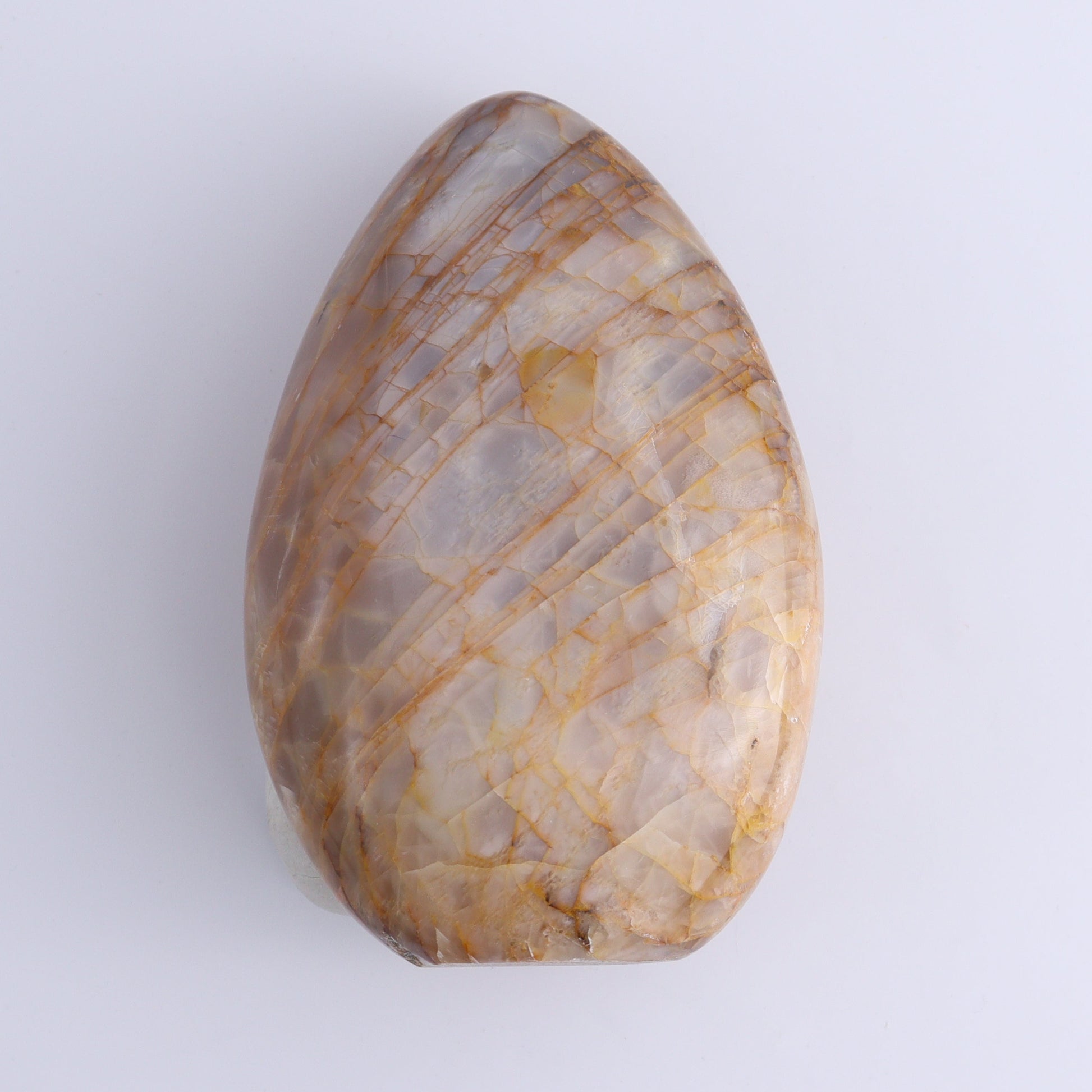 Peach Moonstone Freeform Set of 3 - Expert Wholesale and Supplier of Wholesale Crystals & Bulk Gemstones, ["Freeforms","Peach Moonstone"]