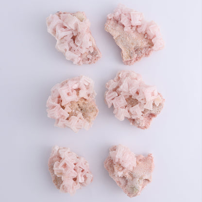 Searles Lake Halite Flat of 6 - Expert Wholesale and Supplier of Wholesale Crystals & Bulk Gemstones, ["Flats","Halite","United States"]