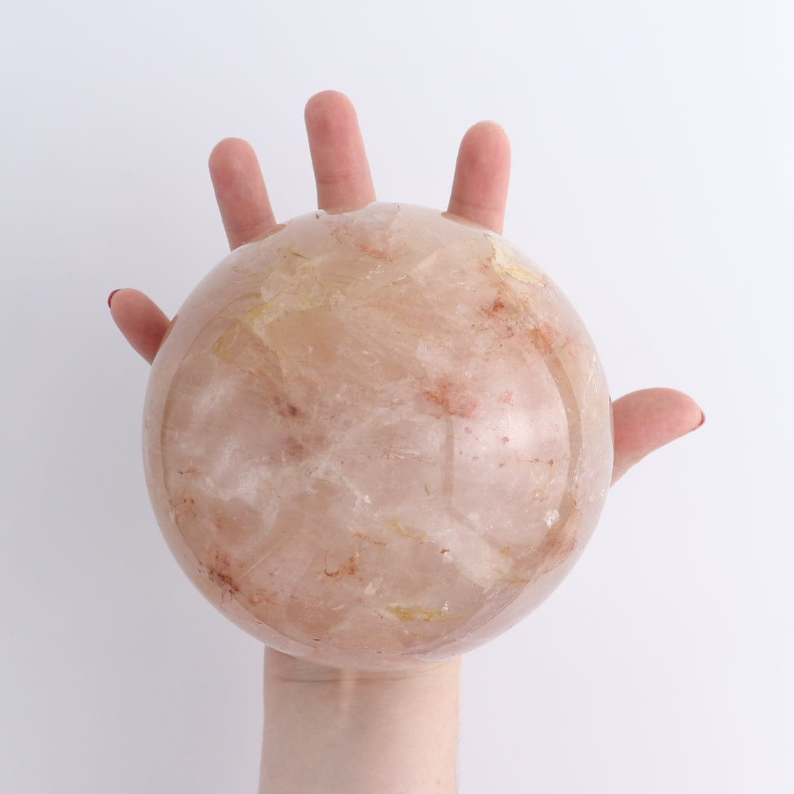 Fire Quartz Sphere