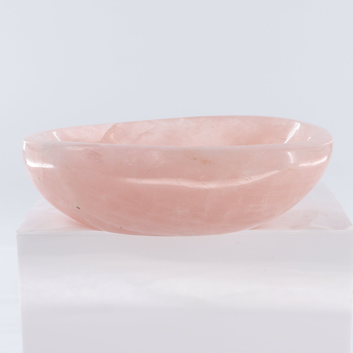 Rose Quartz Bowl - Expert Wholesale and Supplier of Wholesale Crystals & Bulk Gemstones, ["Bowls","Madagascar","Rose Quartz"]