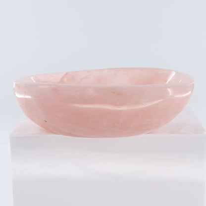 Rose Quartz Bowl - Expert Wholesale and Supplier of Wholesale Crystals & Bulk Gemstones, ["Bowls","Madagascar","Rose Quartz"]