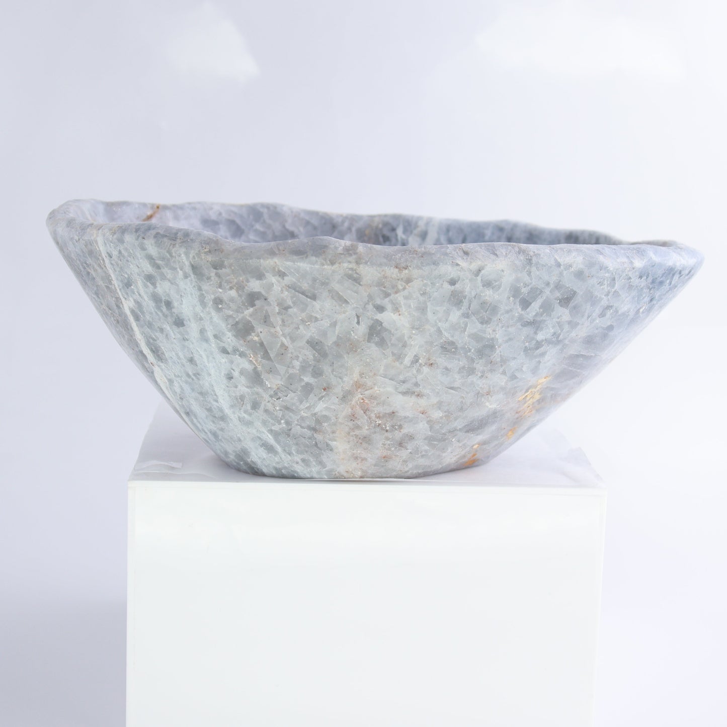 Blue Calcite Bowl