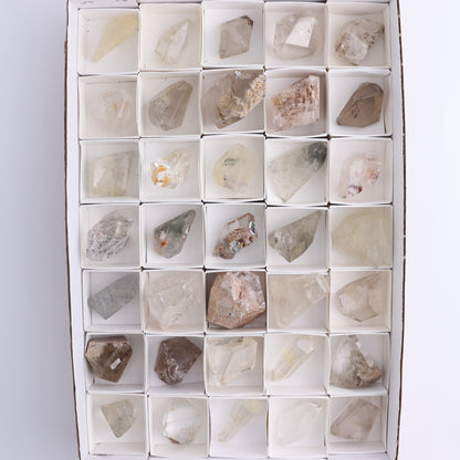 Quartz with Inclusions Feeforms Set of 35