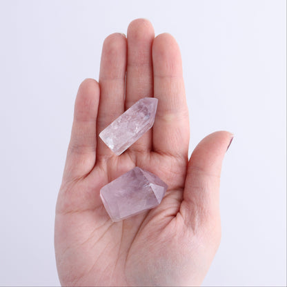 Powellite Amethyst UV Reactive Towers Set of 30 - Expert Wholesale and Supplier of Wholesale Crystals & Bulk Gemstones, ["Amethyst","Powellite"]