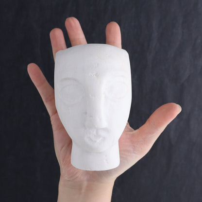 One White Marble Head Statue - Expert Wholesale and Supplier of Wholesale Crystals & Bulk Gemstones, ["Marble","Mixed Carvings","White Marble"]