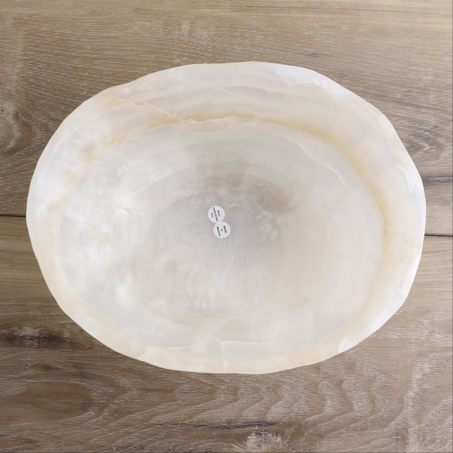 Mexican Onyx/Calcite Bowl 10"