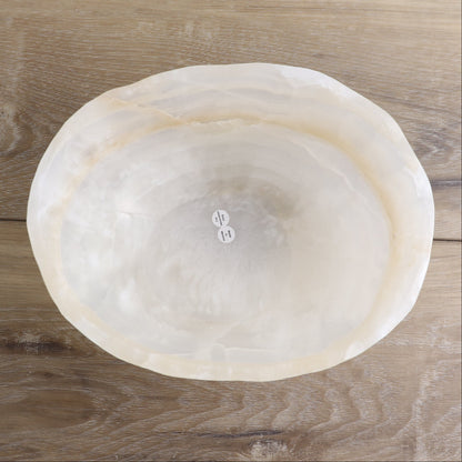 Mexican Onyx/Calcite Bowl 10"
