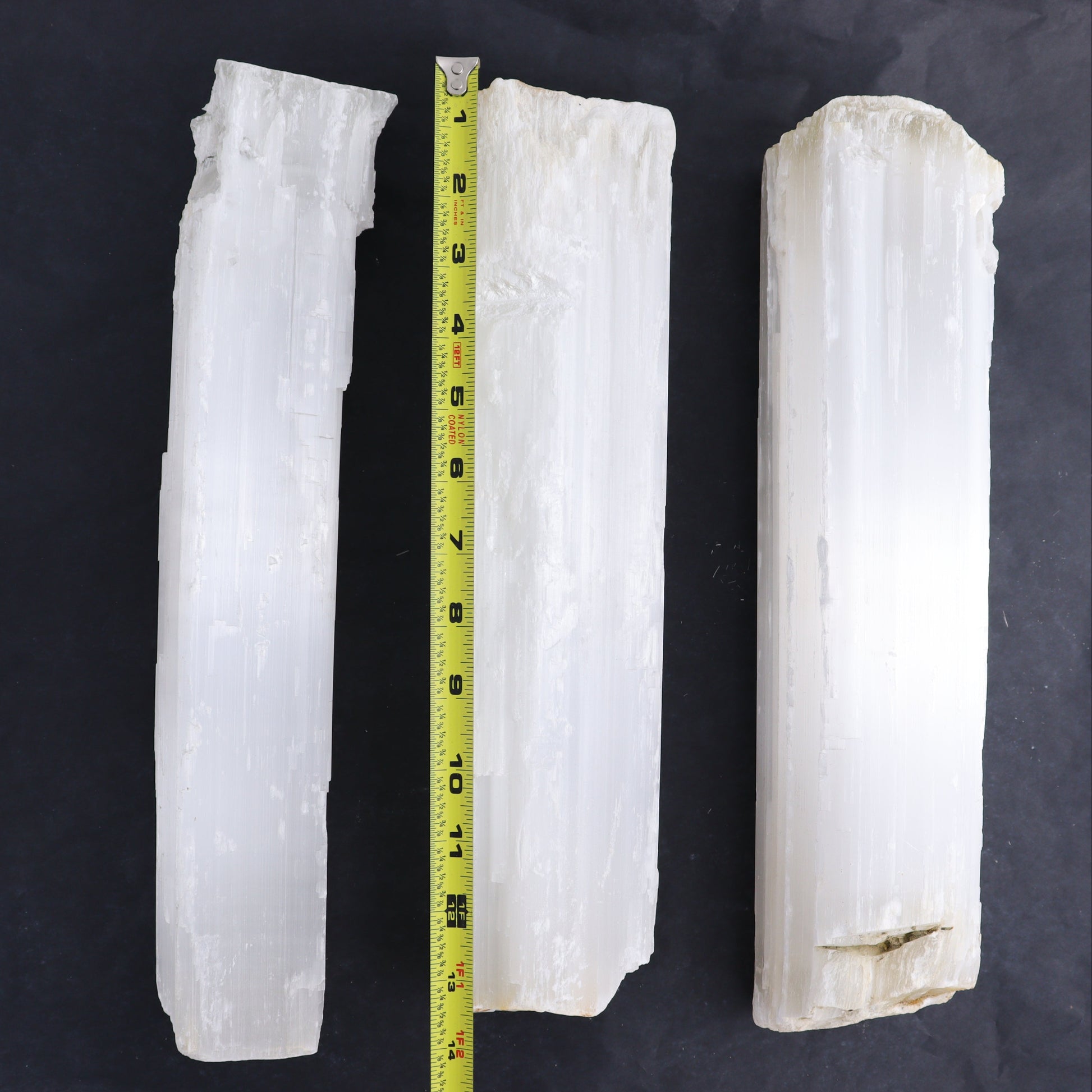 Selenite Logs Set of 3 - Expert Wholesale and Supplier of Wholesale Crystals & Bulk Gemstones, ["logs","selenite"]