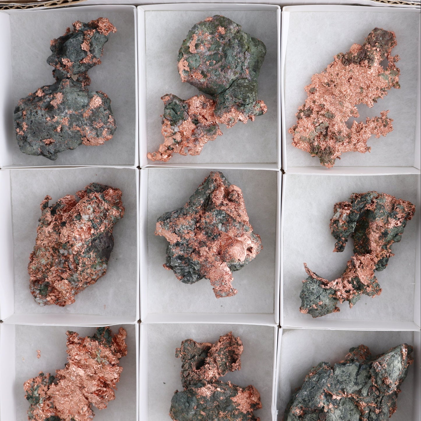 Native Copper Flat of 12