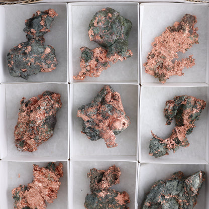 Native Copper Flat of 12