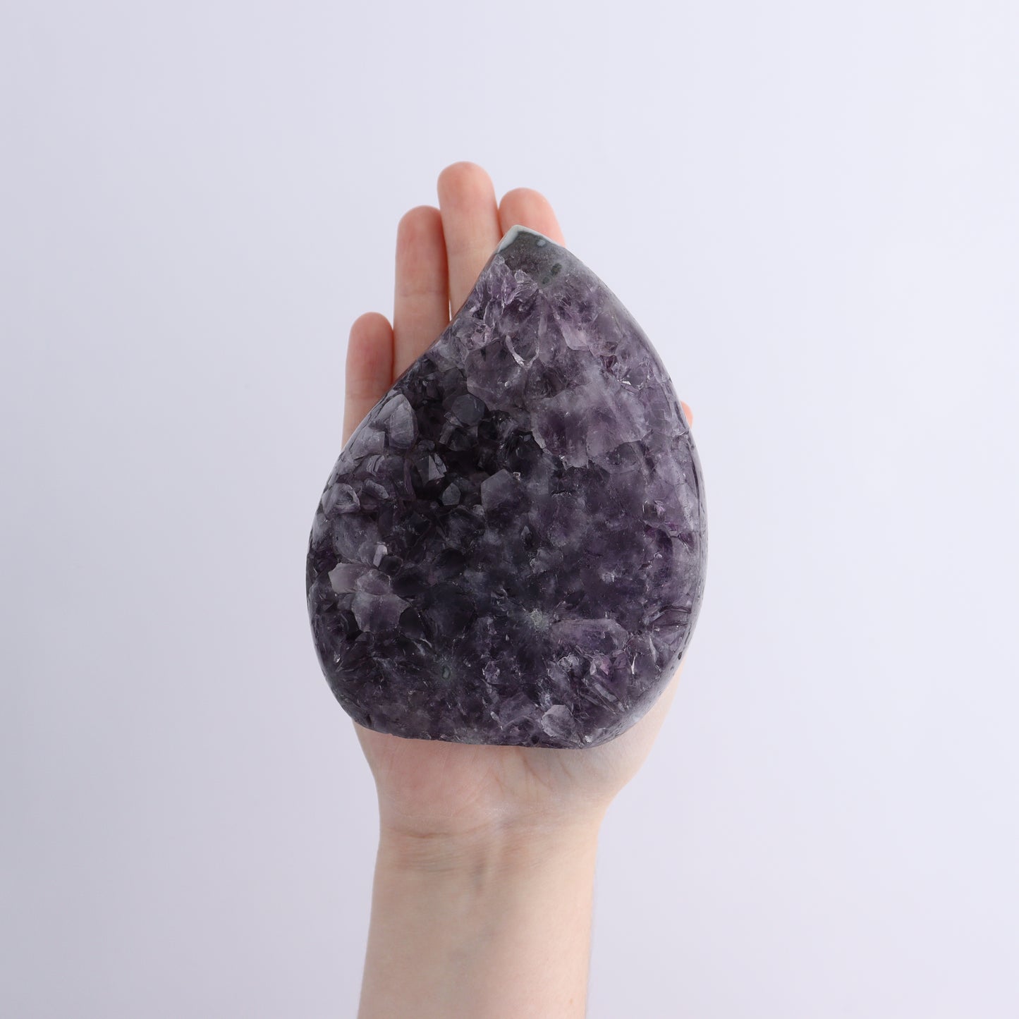 Uruguay Amethyst Flames Set of 4 - Expert Wholesale and Supplier of Wholesale Crystals & Bulk Gemstones, ["Amethyst","flames","Uruguay"]