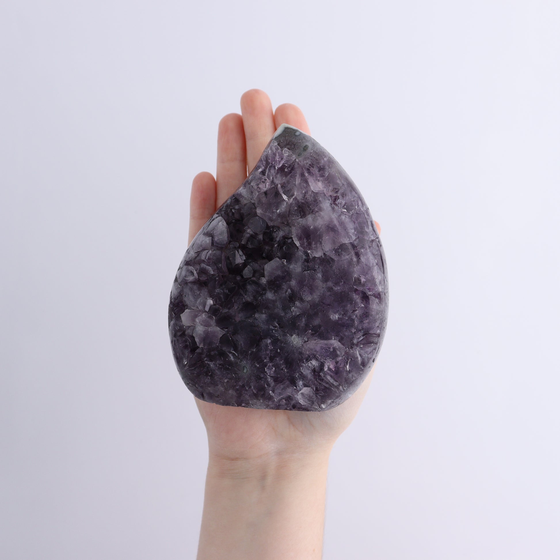 Uruguay Amethyst Flames Set of 4 - Expert Wholesale and Supplier of Wholesale Crystals & Bulk Gemstones, ["Amethyst","flames","Uruguay"]