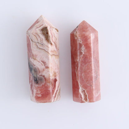 Rhodochrosite Towers Set of 8