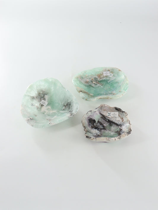 Fluorite Bowls Set of 3 - Expert Supplier of Wholesale Crystals & Bulk Gemstones