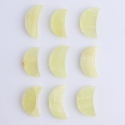 One Lemon Calcite Little Moon - Expert Wholesale and Supplier of Wholesale Crystals & Bulk Gemstones, ["Calcite","Lemon Calcite","moons","Pakistan"]