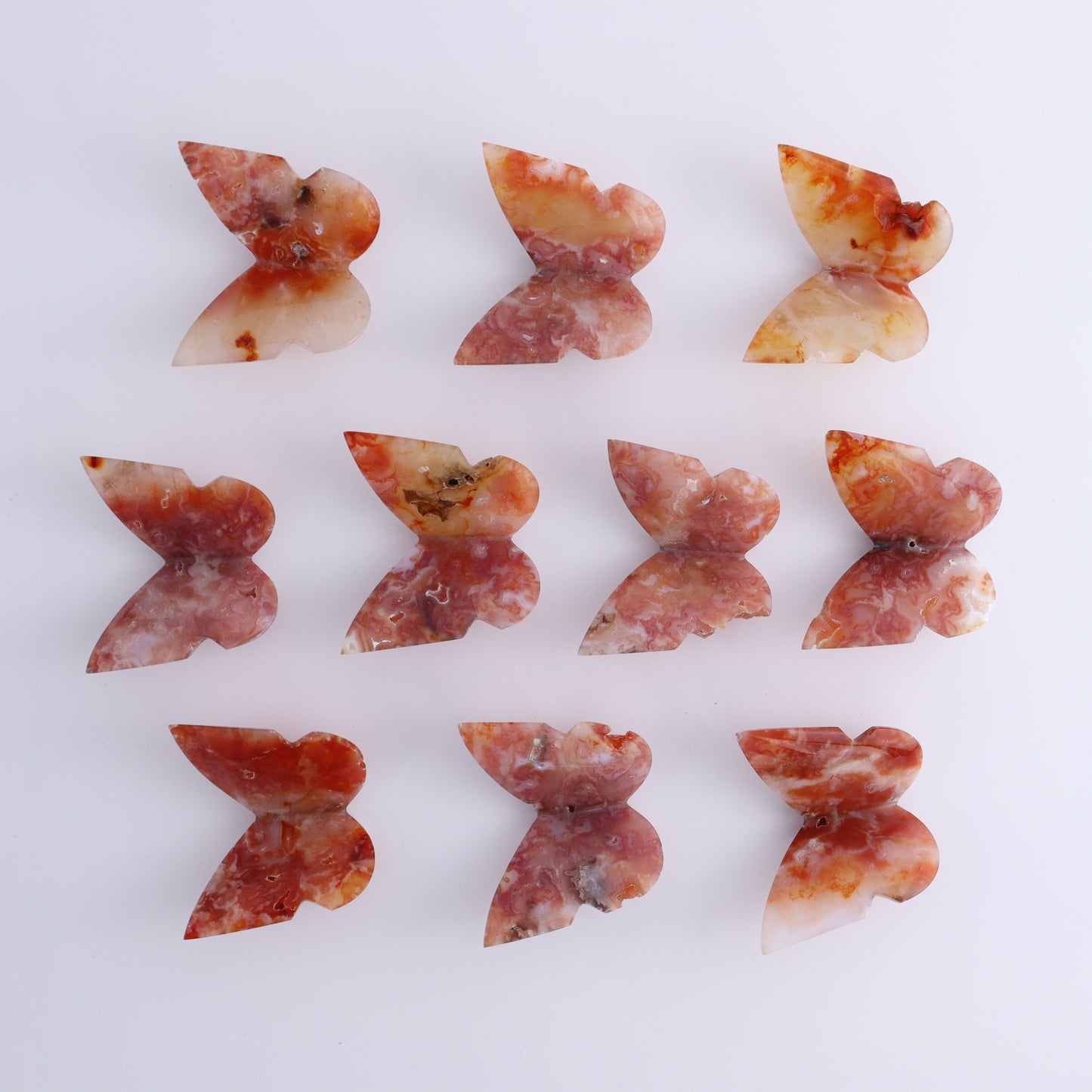 One Carnelian Butterfly - Expert Wholesale and Supplier of Wholesale Crystals & Bulk Gemstones, ["Butterflies","Butterfly","carnelian"]