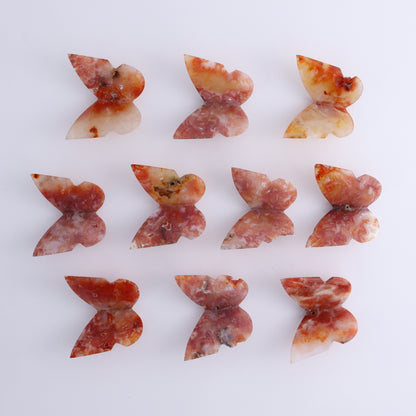 One Carnelian Butterfly - Expert Wholesale and Supplier of Wholesale Crystals & Bulk Gemstones, ["Butterflies","Butterfly","carnelian"]