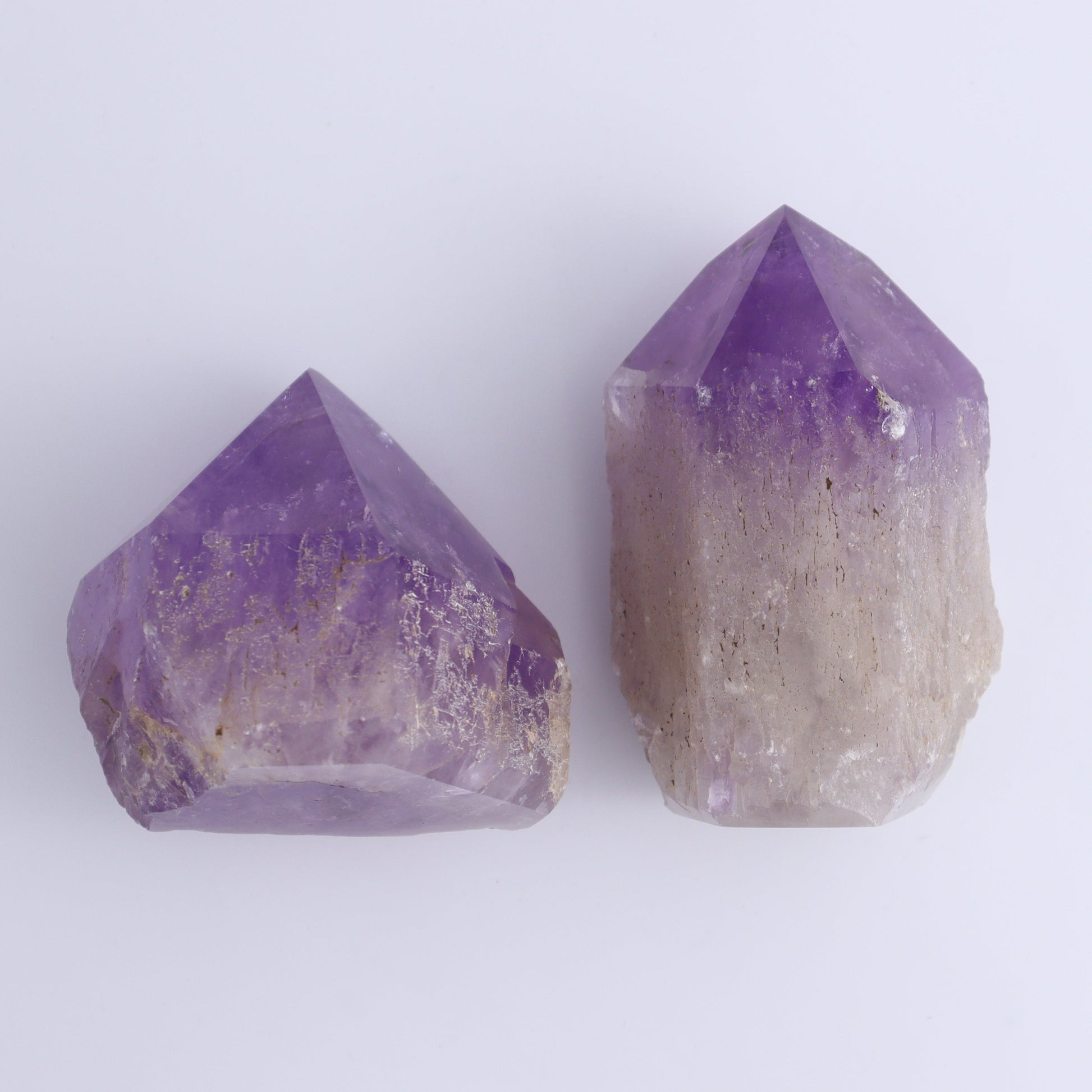 Amethyst Tops Polished Set of 5 - Expert Wholesale and Supplier of Wholesale Crystals & Bulk Gemstones, ["Amethyst","Brazil","Top Polished"]