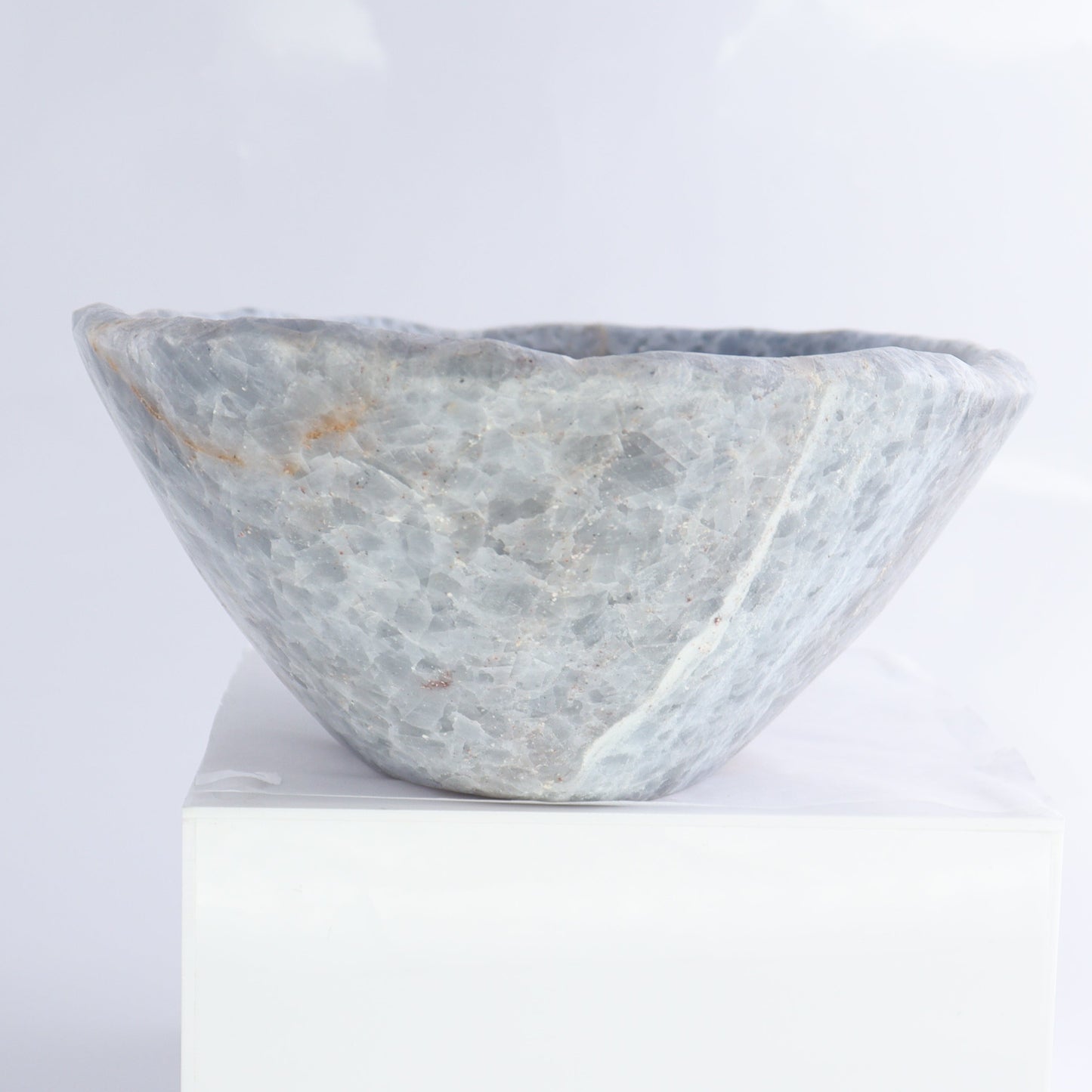 Blue Calcite Bowl