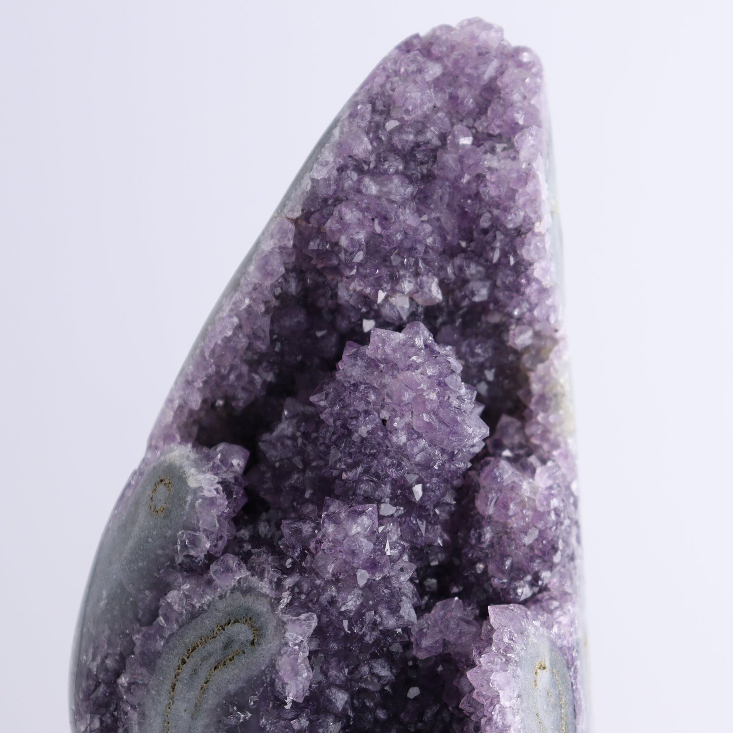 Uruguay Amethyst Set of 2 - Expert Wholesale and Supplier of Wholesale Crystals & Bulk Gemstones, ["Amethyst","Cut Base","Uruguay"]