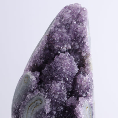 Uruguay Amethyst Set of 2 - Expert Wholesale and Supplier of Wholesale Crystals & Bulk Gemstones, ["Amethyst","Cut Base","Uruguay"]