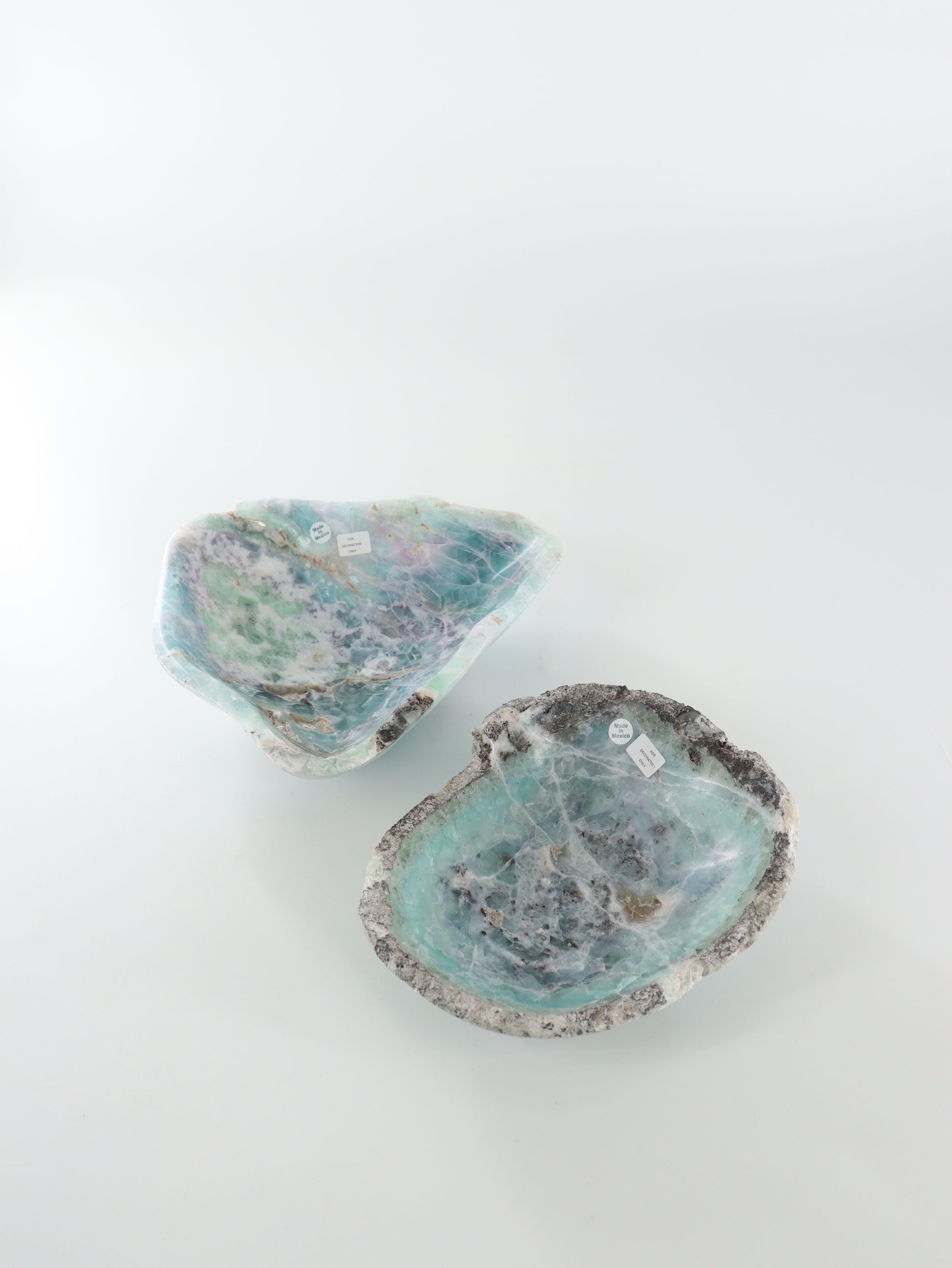 Fluorite Bowls Set of 2 - Expert Wholesale and Supplier of Wholesale Crystals & Bulk Gemstones, []
