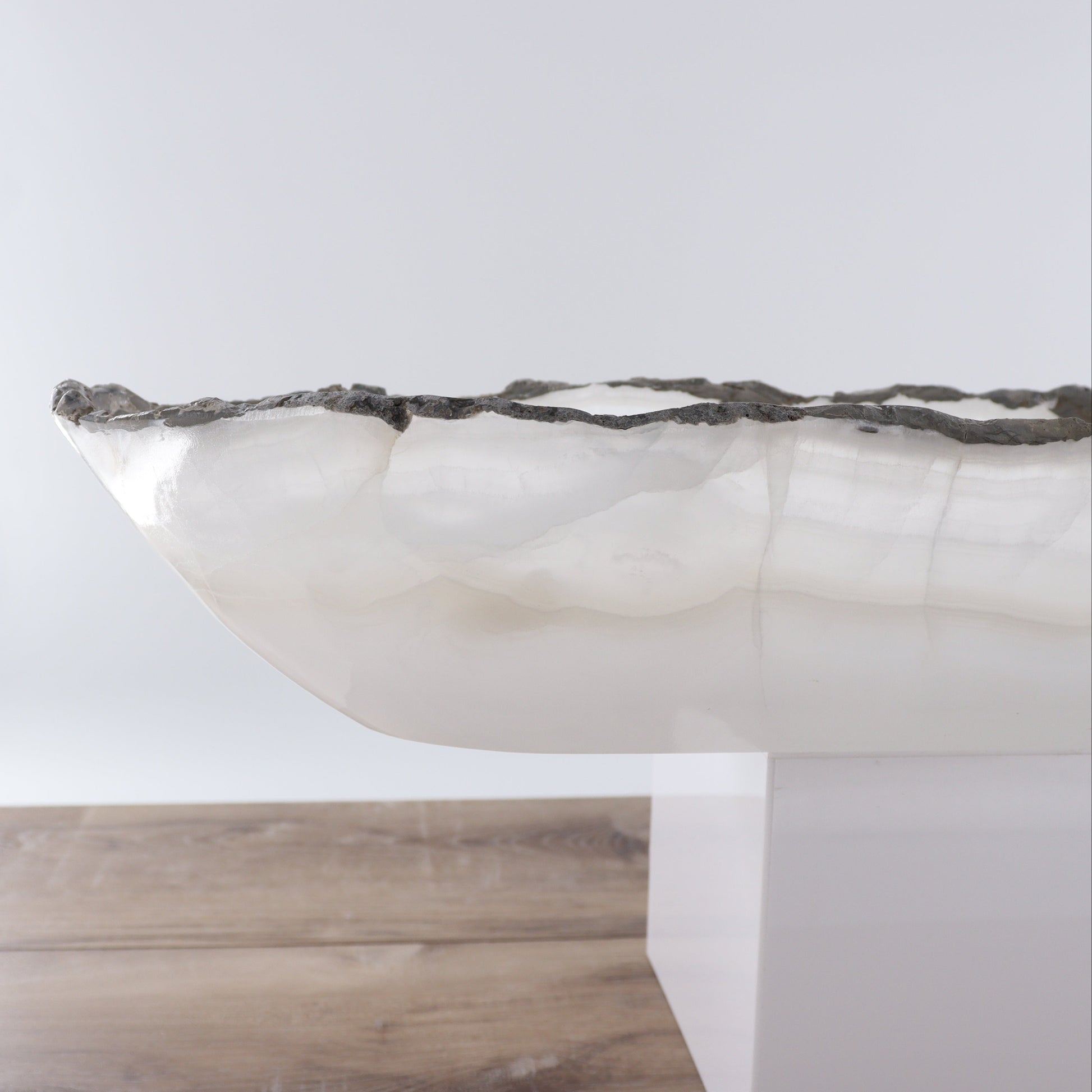 Mexican Onyx/Calcite Canoe Bowl - Expert Wholesale and Supplier of Wholesale Crystals & Bulk Gemstones, ["Bowls","Calcite","canoe","Mexico","onyx"]