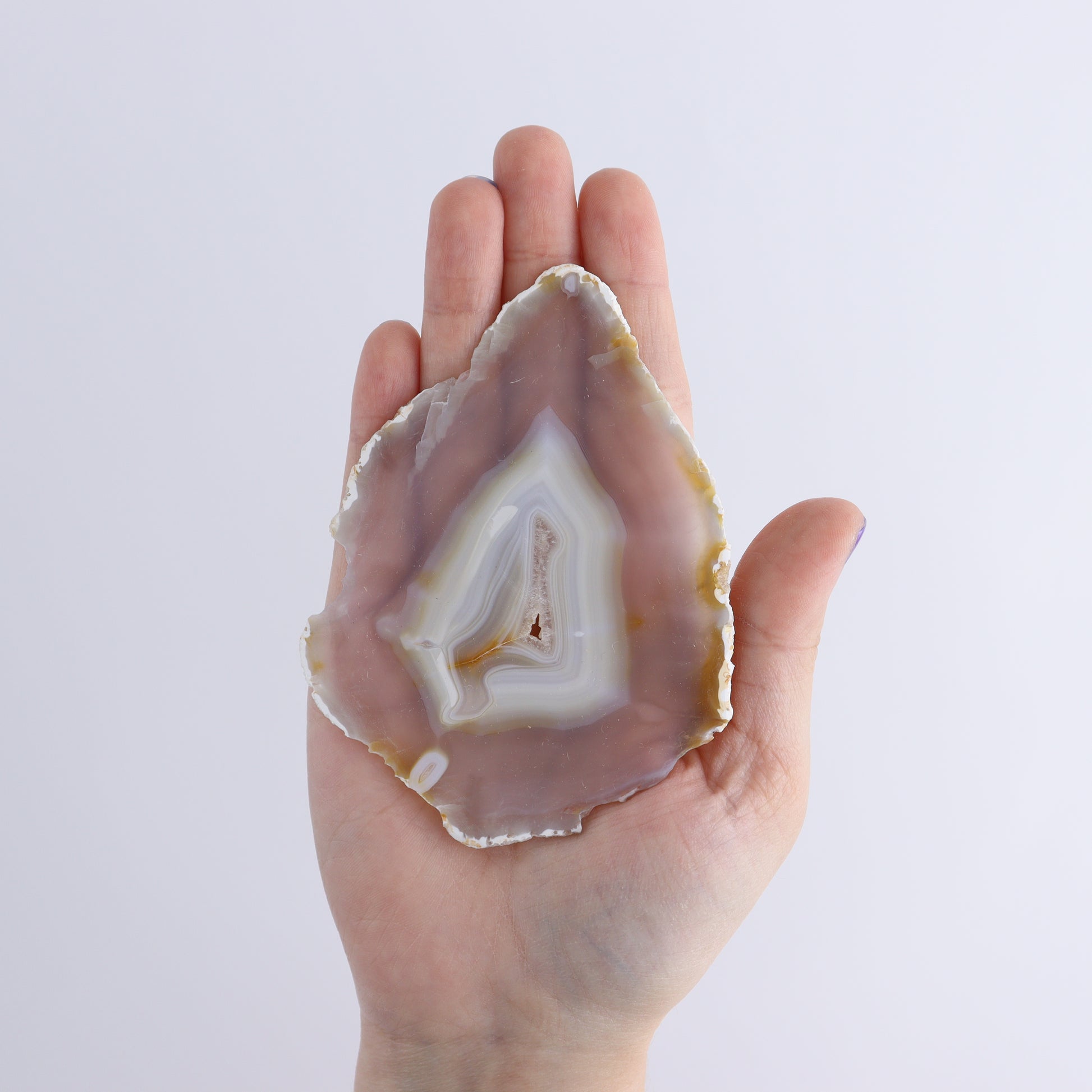 Iris Agate Slices Set of 4 - Expert Wholesale and Supplier of Wholesale Crystals & Bulk Gemstones, ["Agate","Iris Agate","Slices and Slabs"]