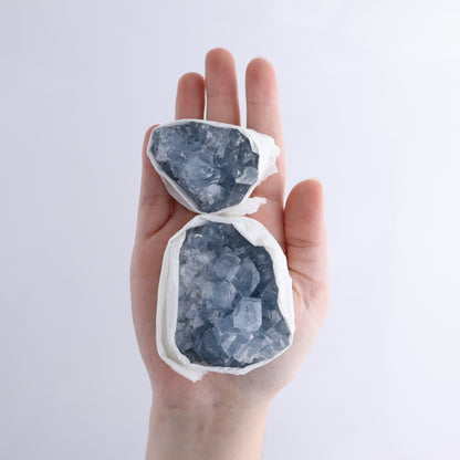Celestite Cluster of 24 - Expert Wholesale and Supplier of Wholesale Crystals & Bulk Gemstones, ["Celestite","Clusters","Freeform","Madagascar"]