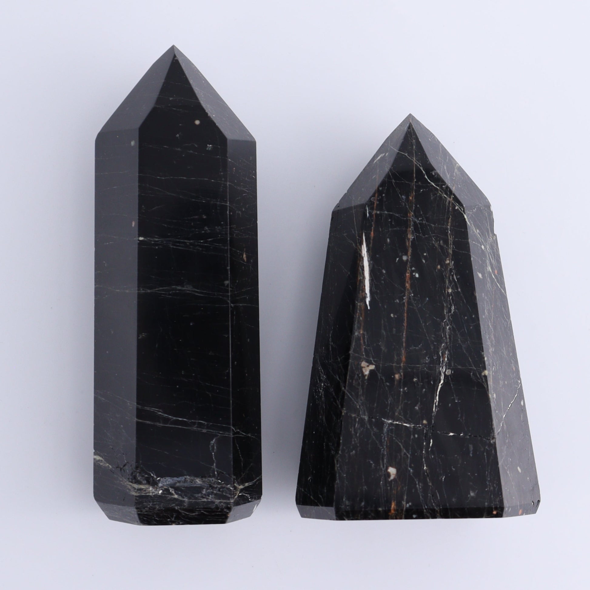 Tourmaline Points Set of 4 - Expert Wholesale and Supplier of Wholesale Crystals & Bulk Gemstones, ["Black Tourmaline","Points","Tourmaline"]