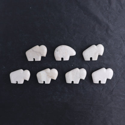 Jasper Animal Carvings Set of 7