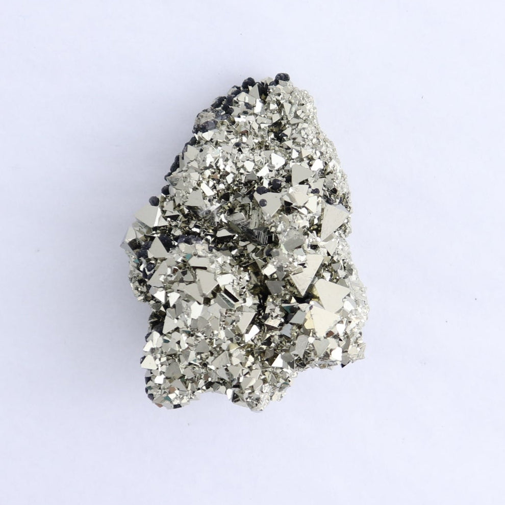 Pyrite Clusters Set of 4