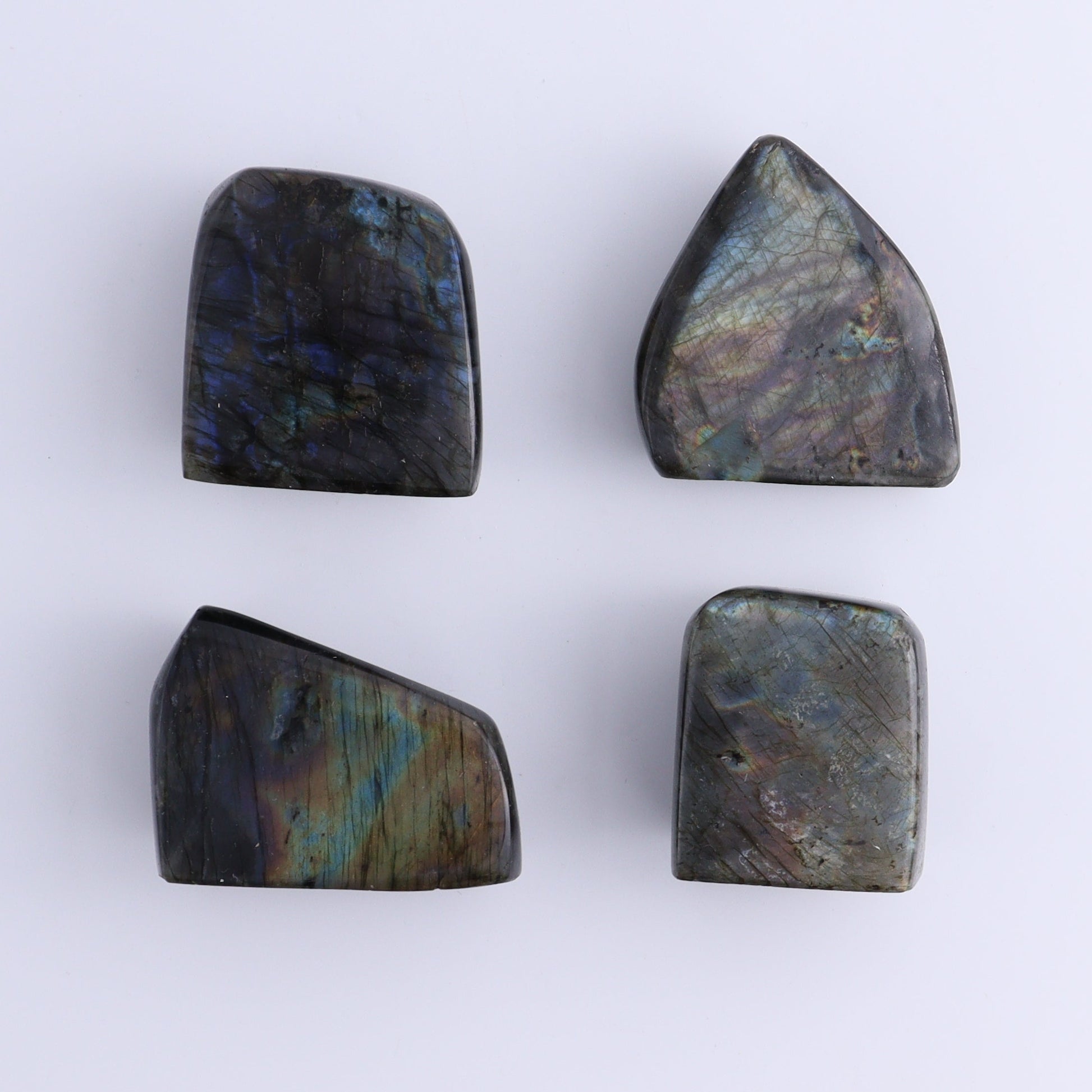 Labradorite Freeform Set of 24 - Expert Wholesale and Supplier of Wholesale Crystals & Bulk Gemstones, ["Freeforms","Labradorite","Madagascar"]