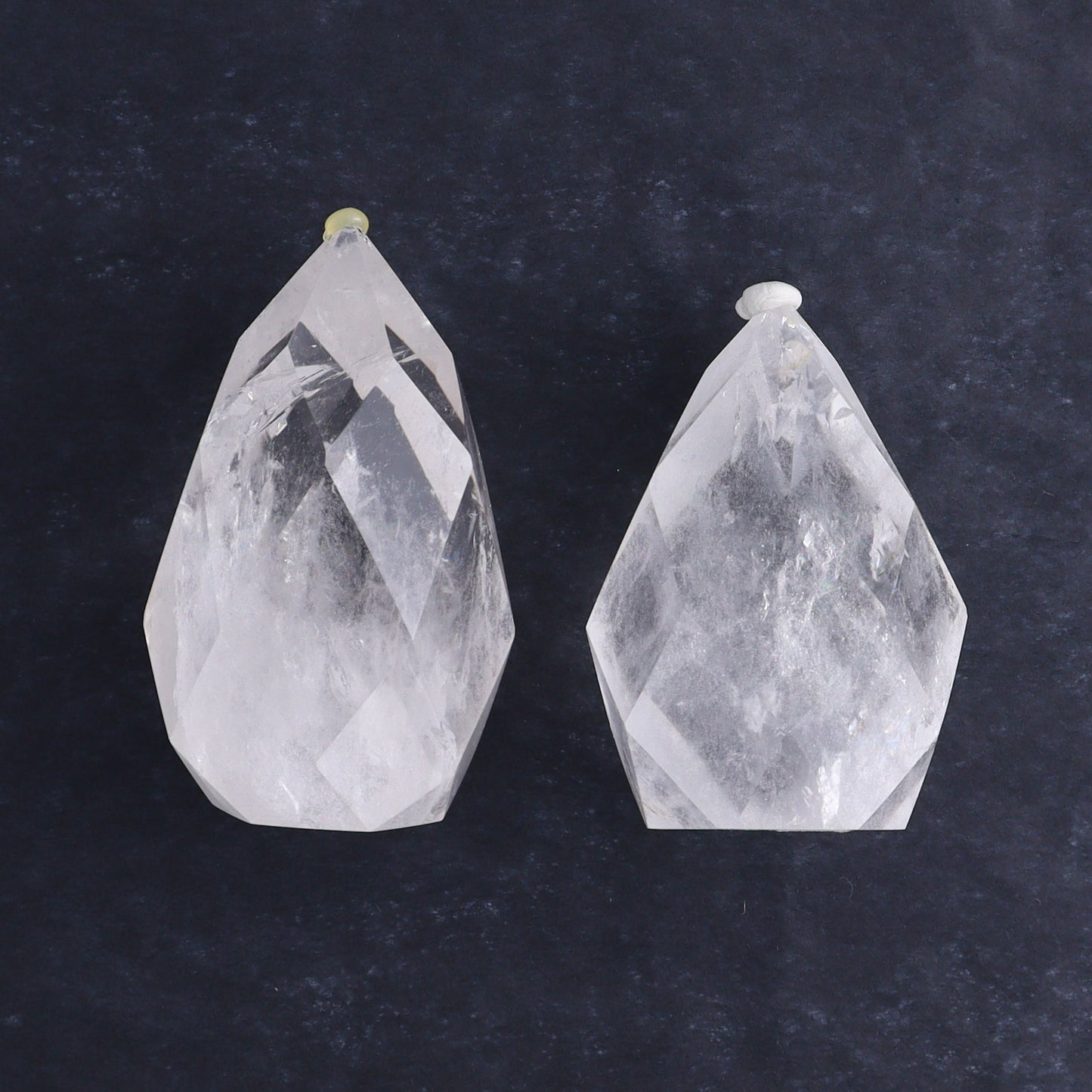 Quartz Faceted Egg with Point Set of 5 - Expert Wholesale and Supplier of Wholesale Crystals & Bulk Gemstones, ["Brazil","Clear Quartz","Mixed Carvings","Quartz"]